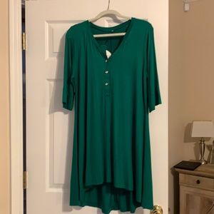 NWT Mordenmiss knit tunic Henley size L
